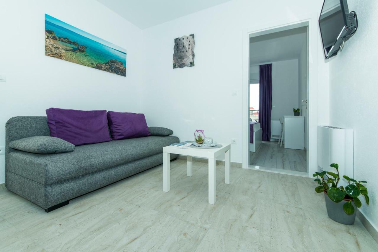 Apartmani Spiline - Mia Baška Voda Buitenkant foto