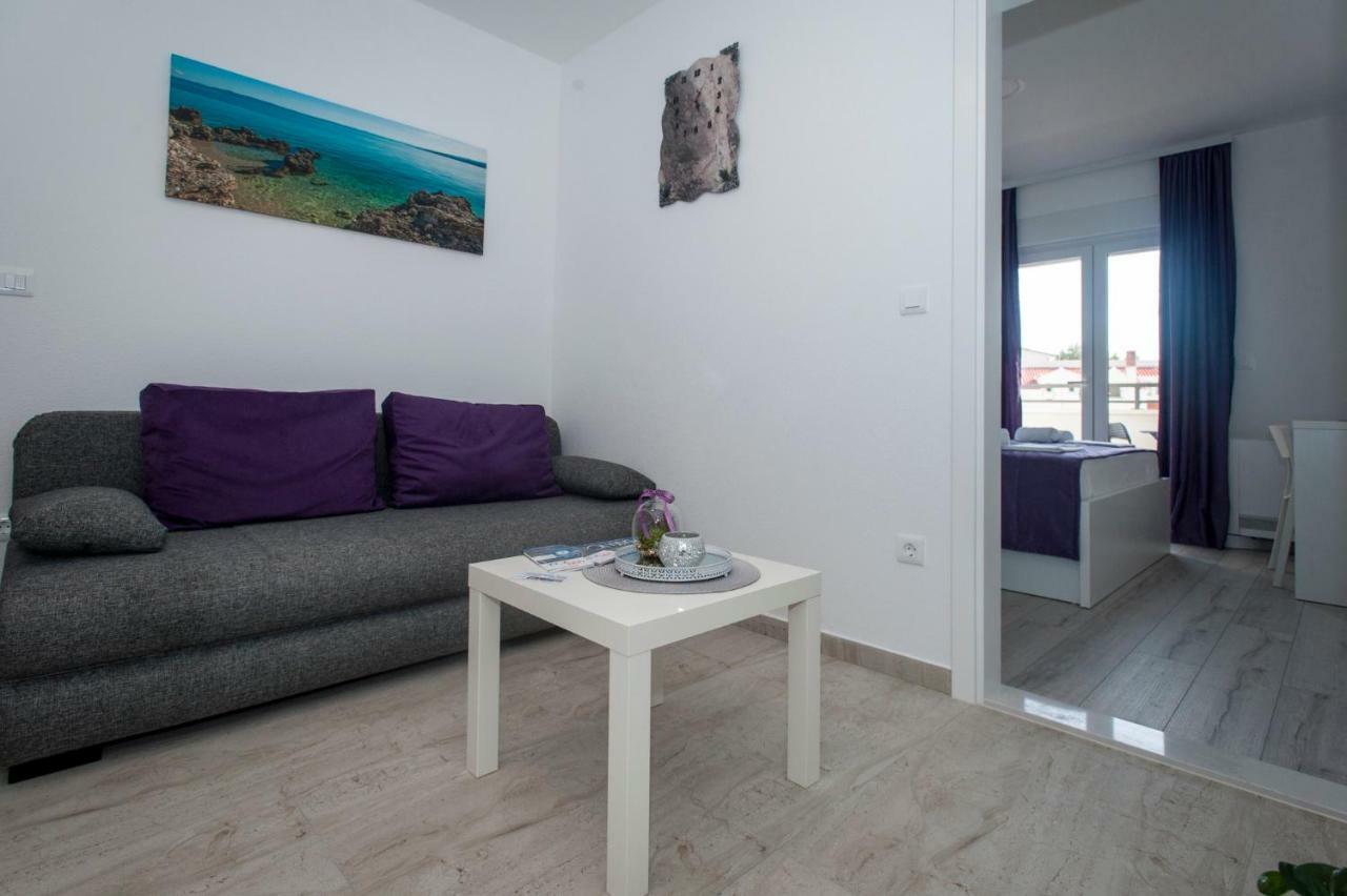 Apartmani Spiline - Mia Baška Voda Buitenkant foto